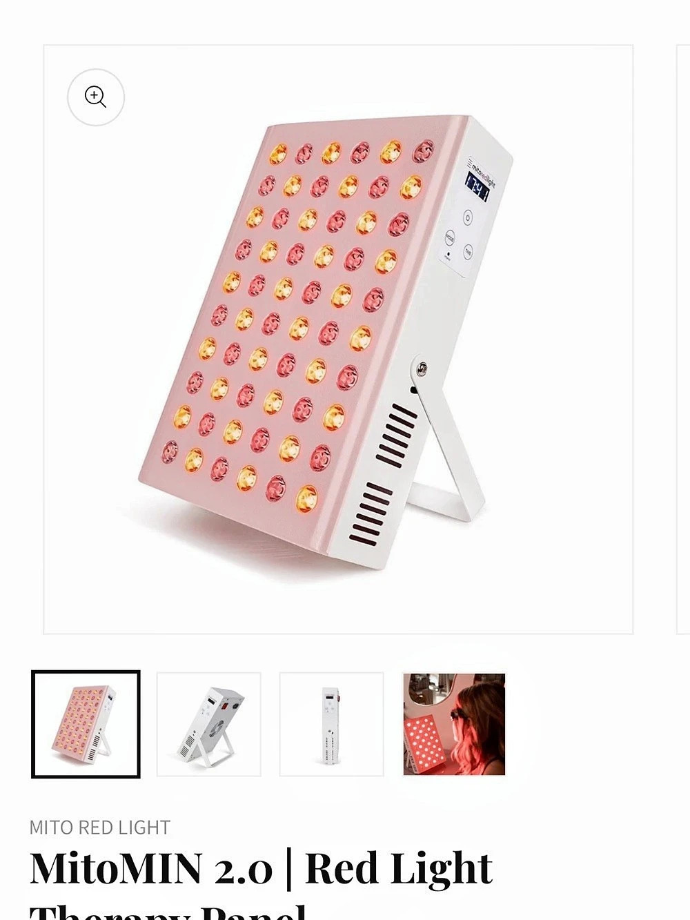 Mito Red Light MitoMIN 2.0 Therapy Device